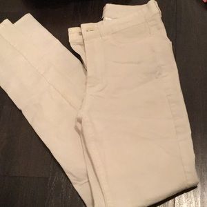 White jeans